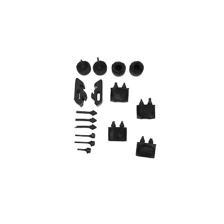 Fairchild Industries G4153 - 1967-1968 Chevrolet Camaro Rubber Bumper Kit G4153